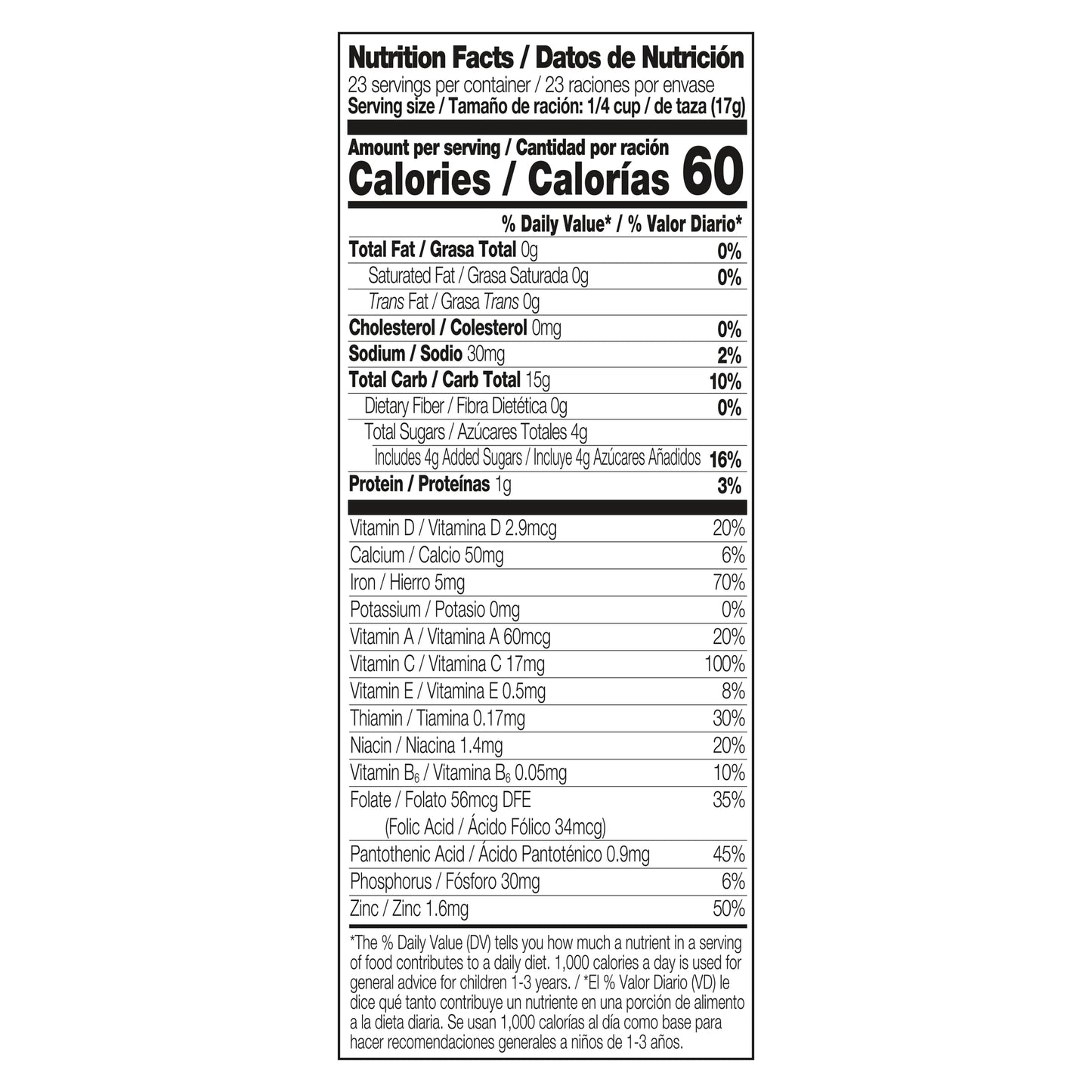 Nestum 12+ Meses 3 Cereales 14.1 oz Lata de Cereales