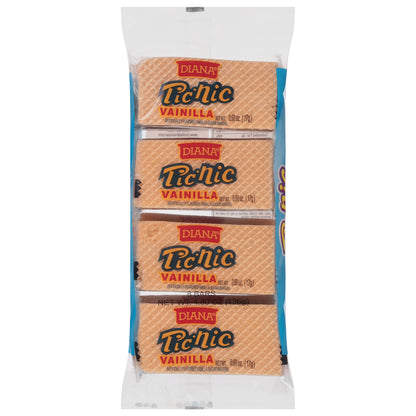 Galletas de azúcar con sabor a vainilla Diana Picnic, 8 paquetes de 0.60 oz