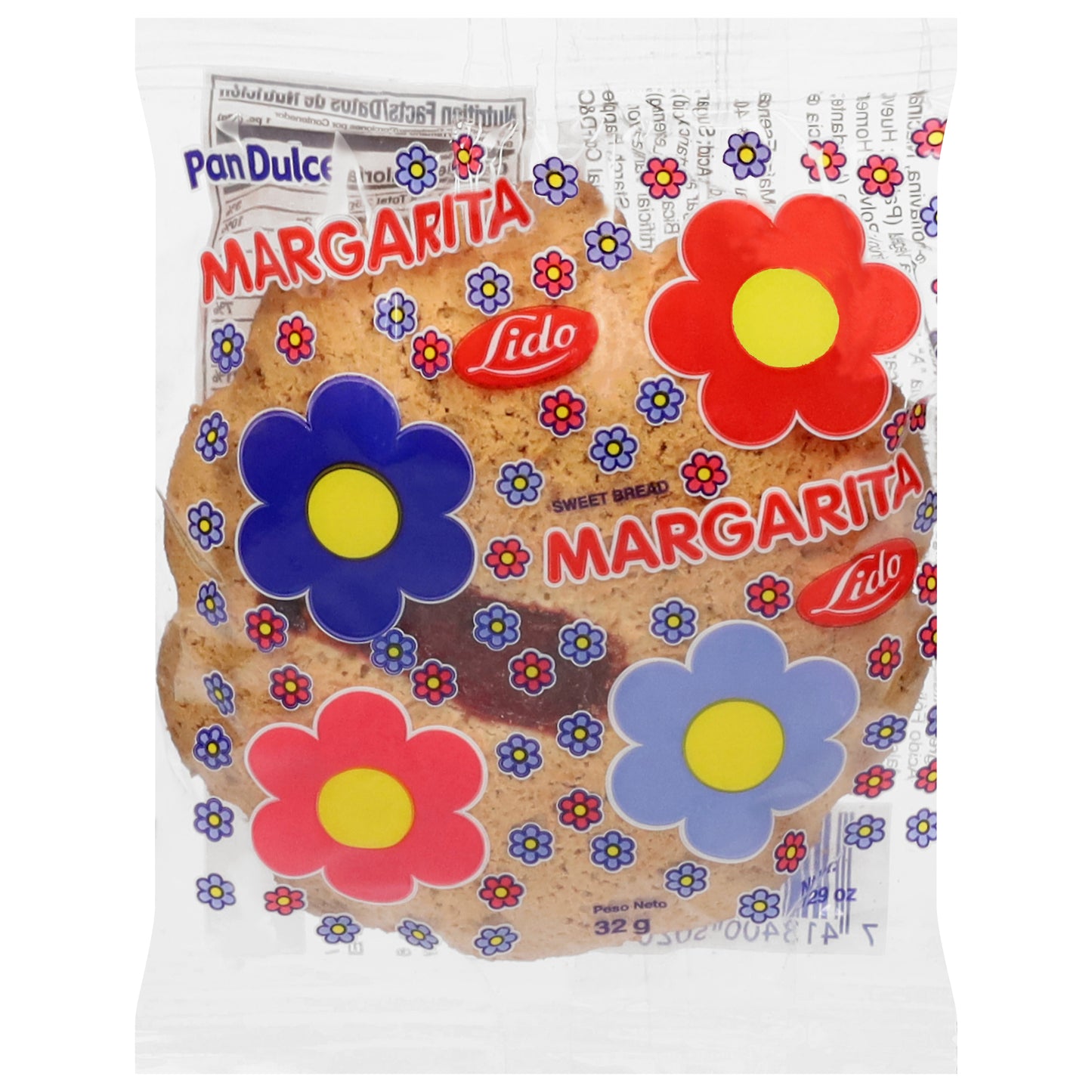 Pan dulce Margarita Lido 32 g
