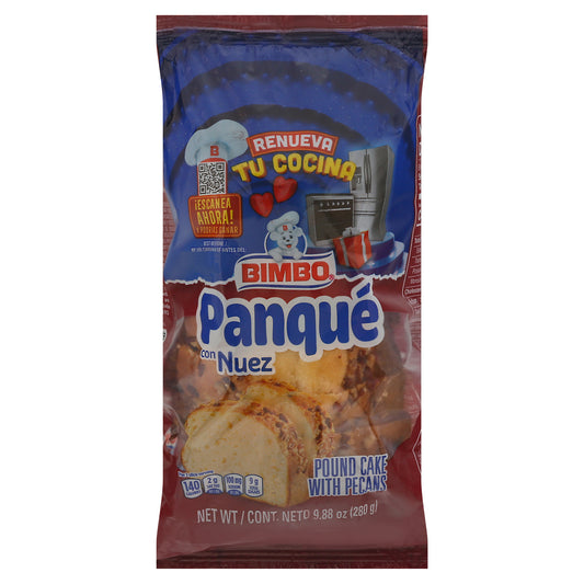 Bimbo Pound Cake con nueces pecanas 280 g