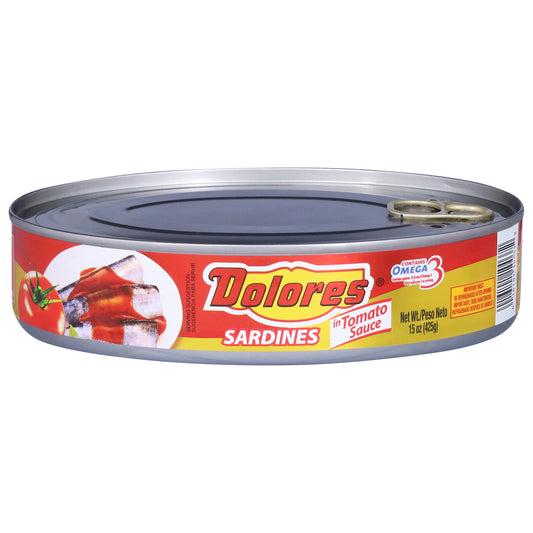 Dolores Sardines in Tomato Sauce 15 oz