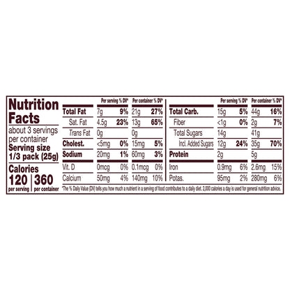 Barra de chocolate con leche HERSHEY'S tamaño King, 74 g (2.6 oz)