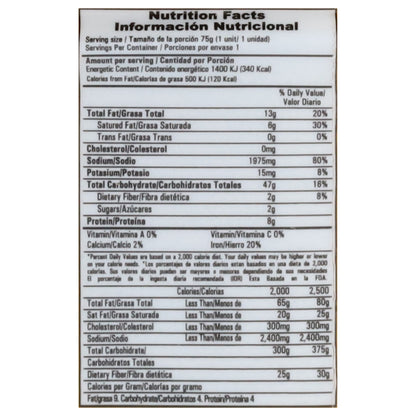 Sopa instantánea sabor a gallina Laky Men 2.65 oz