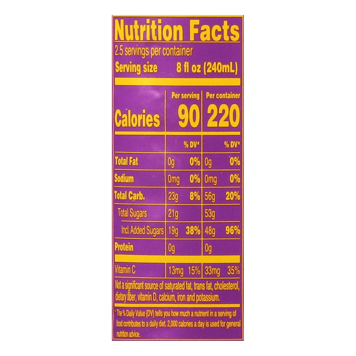 AriZona Fruit Punch Fruit Juice Cocktail 20 fl oz