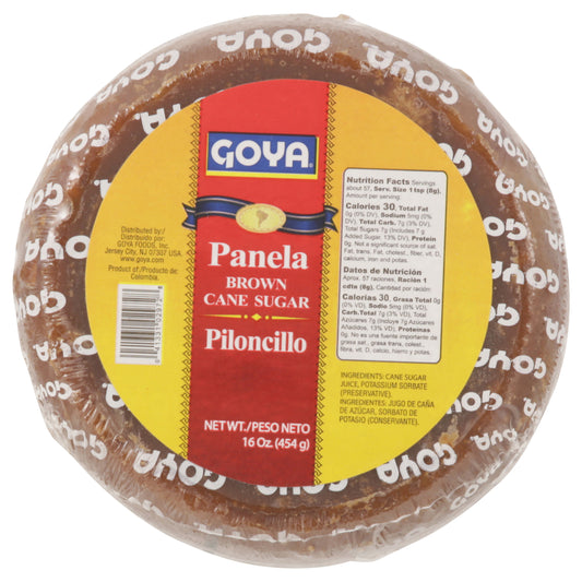 Azúcar moreno de caña panela Goya de 454 g