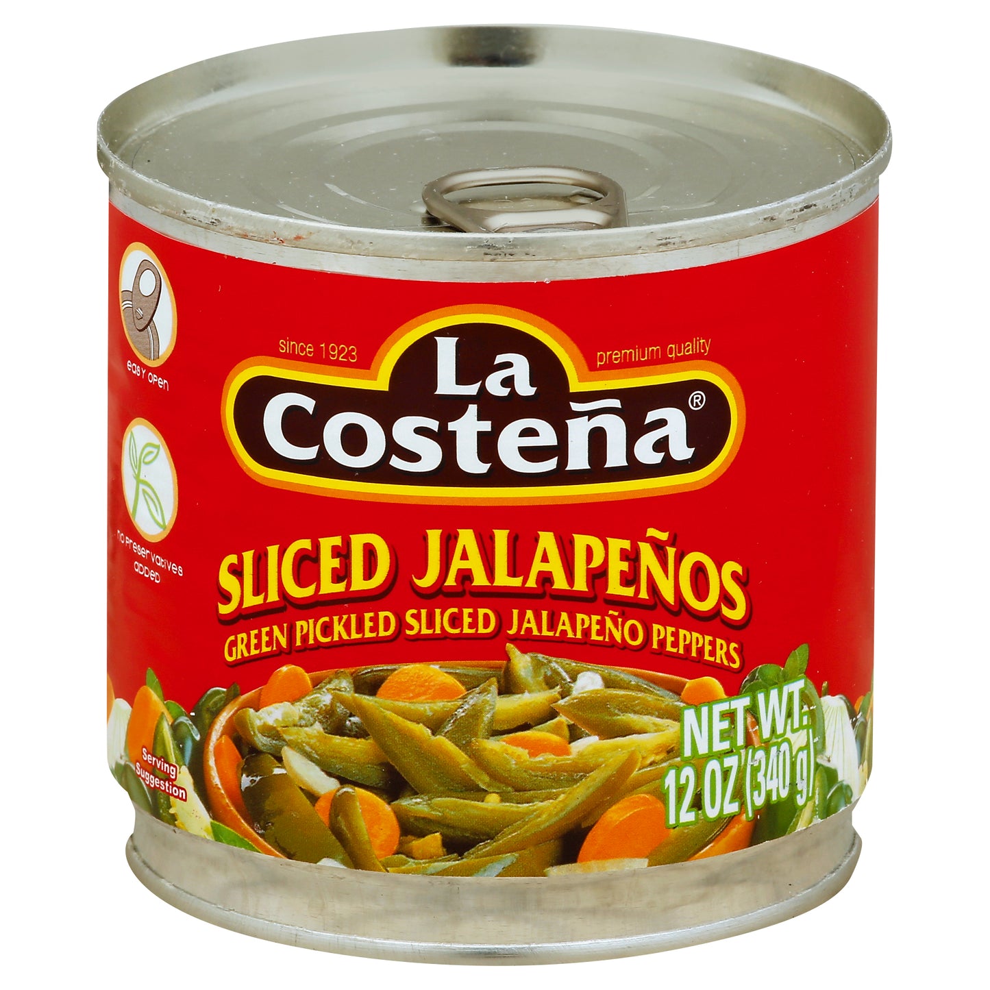 Jalapeños La Costeña 12 oz