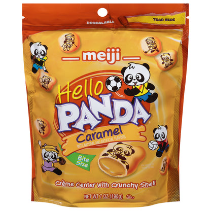 Hello Panda Bite Size Caramel Biscuits 7 oz