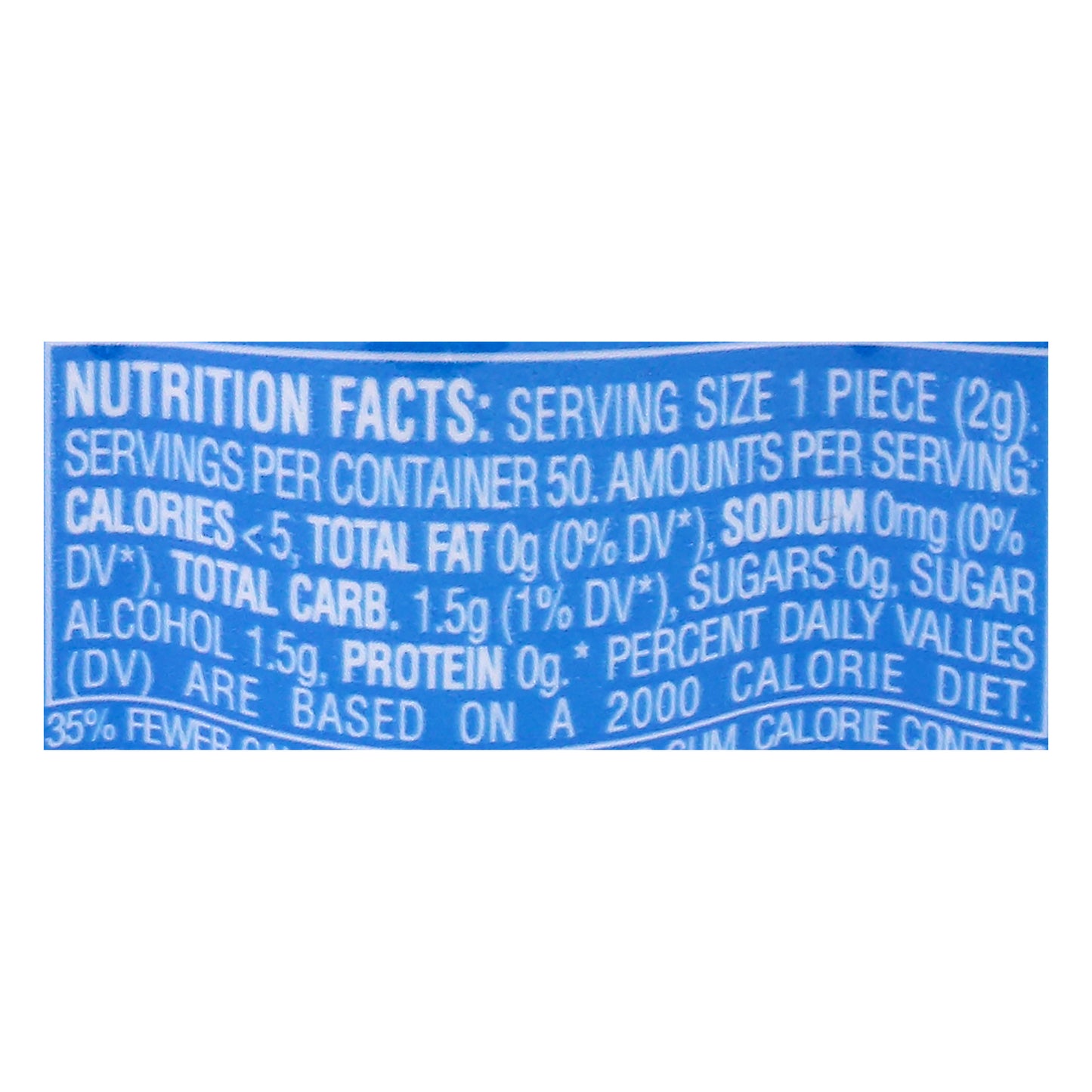 Mentos Sugarfree Pure Fresh Fresh Mint Gum 50 ea
