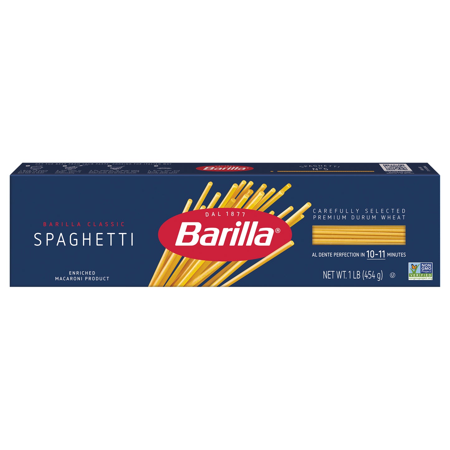 Pasta de espagueti Barilla Blue Box