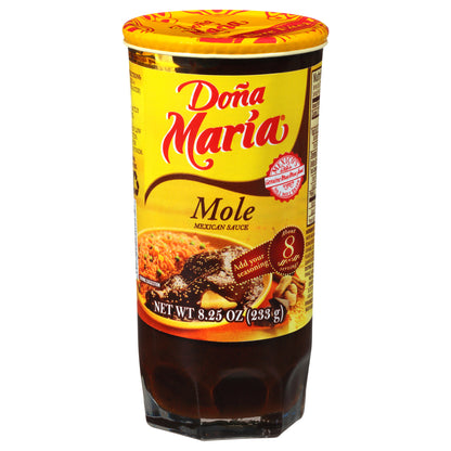 Mole Doña María® Salsa Mexicana 8.25 oz. Frasco