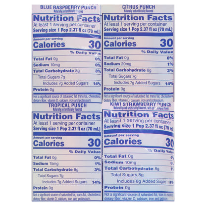 Paletas heladas Tampico Regular Mix 8 - 2.37 onzas líquidas