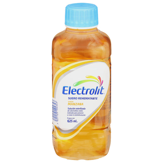 Bebida hidratante oral Electrolit sabor manzana 625 ml