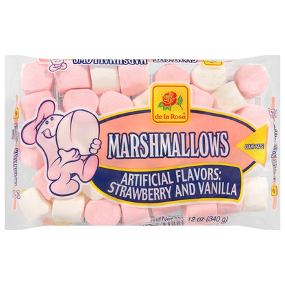 Malvaviscos de fresa y vainilla De La Rosa de 340 g