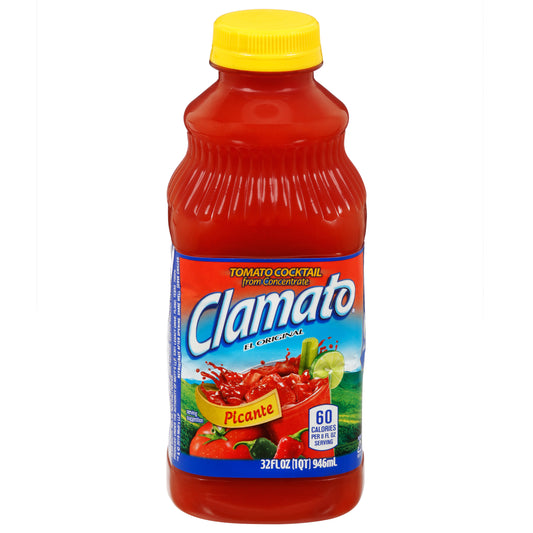 Clamato Picante Cóctel de Tomate 32 fl oz