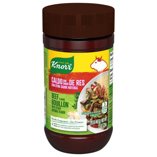 Caldo de carne granulado Knorr de 224 g (7.9 oz)