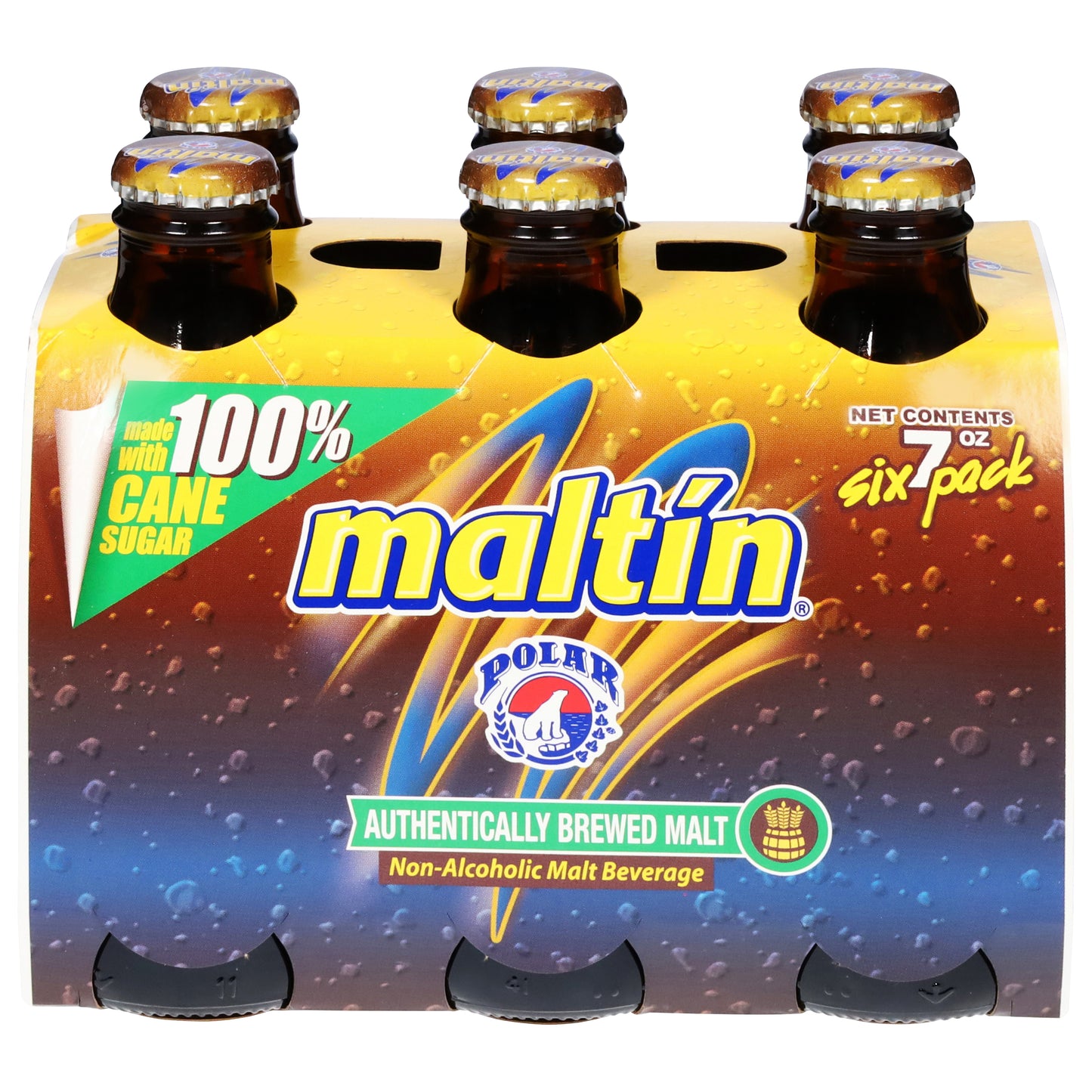 Bebida de malta sin alcohol Maltin, botellas de 6 a 7 onzas
