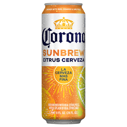 Cerveza Corona Sunbrew Citrus, importada de México