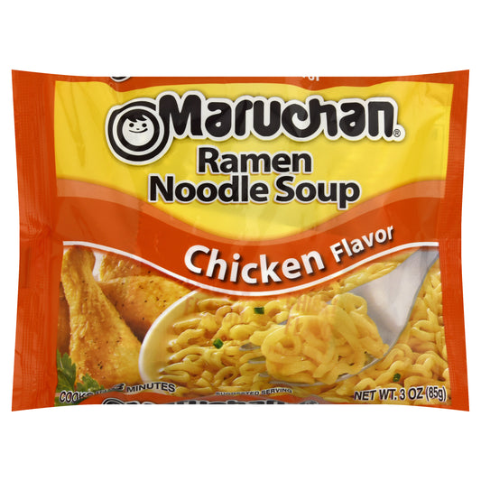 Sopa de fideos ramen sabor pollo Maruchan de 85 g