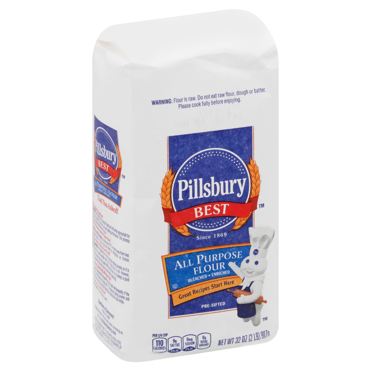 Harina multiusos enriquecida blanqueada Pillsbury Best, 907 g