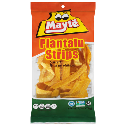 Mayte Salted Plantain Strips 2.5 oz