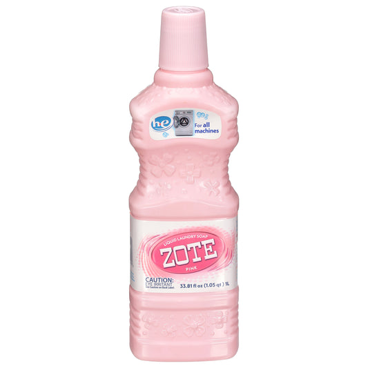 Zote Pink Liquid Laundry Soap 33.81 fl oz