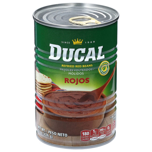 Frijoles rojos refritos Ducal de 15 onzas