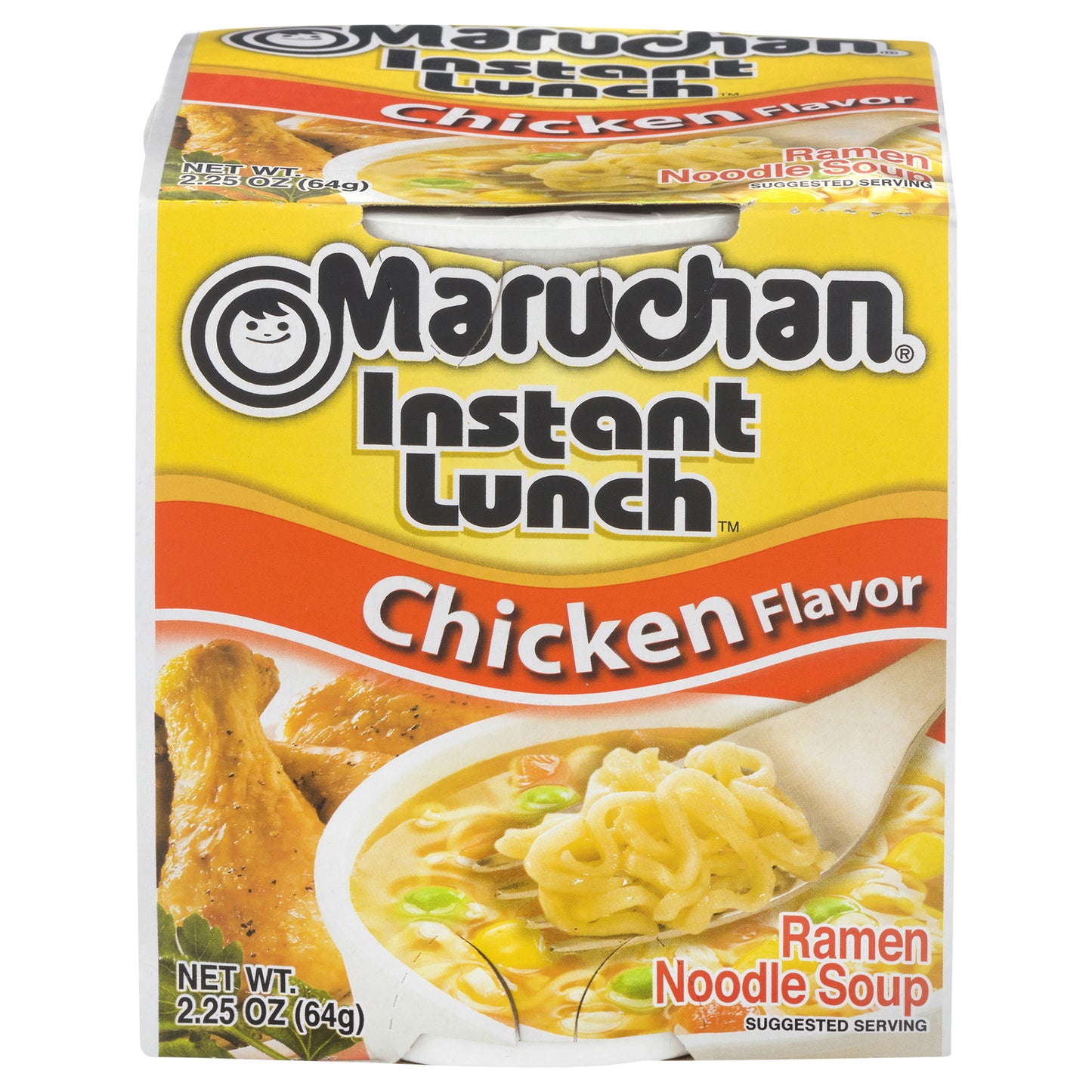 Sopa de fideos ramen sabor pollo instantáneo Maruchan de 64 g (2.25 oz)