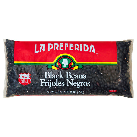 Frijoles Negros La Preferida 16 oz