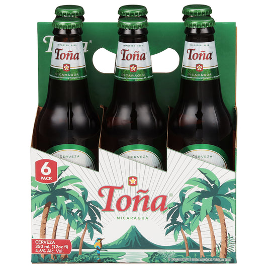 Cerveza Tona, botellas de 6 a 12 onzas líquidas