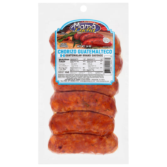 Mama Lycha Chorizo ​​Guatemalteco 14 oz