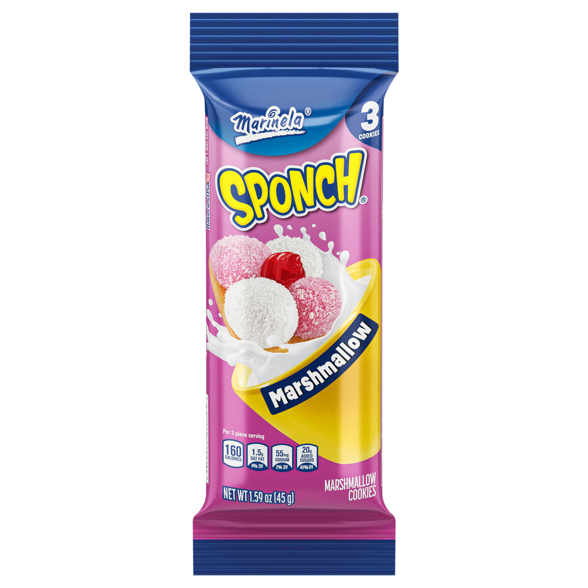 Marinela Marshmallow Cookies, 1.59 oz