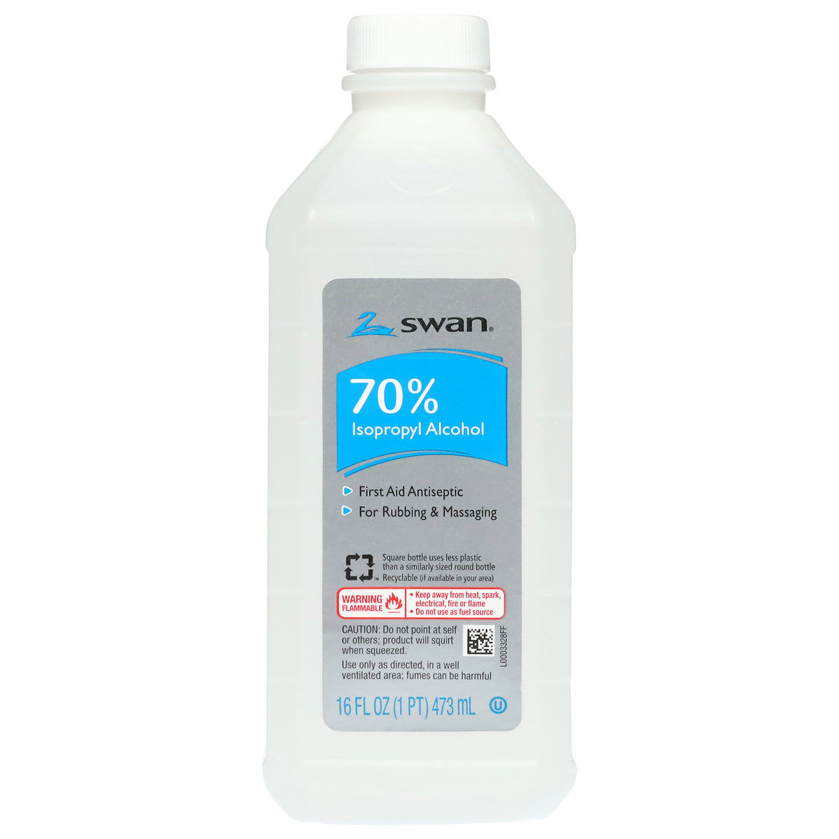 Swan 70% Isopropyl Alcohol 16 fl oz