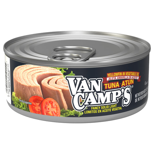 Van Camp's Seafood Solid Light Yellowfin Tuna in Oil 5 oz