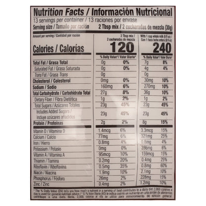 Mezcla para bebida de malta con chocolate Toddy de 14.1 onzas