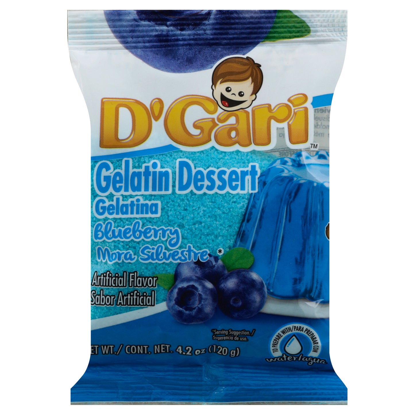 Gelatina de arándanos D'Gari, 119 g