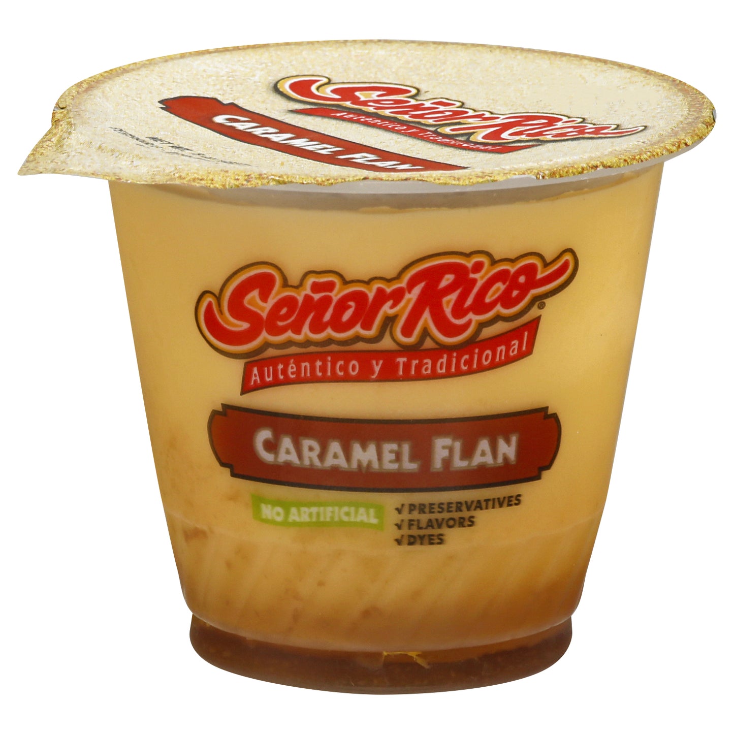 Flan de caramelo Senior Rico de 8 onzas