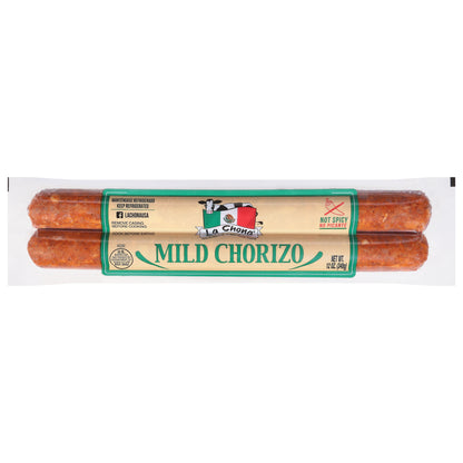 Chorizo suave La Chona de 12 onzas