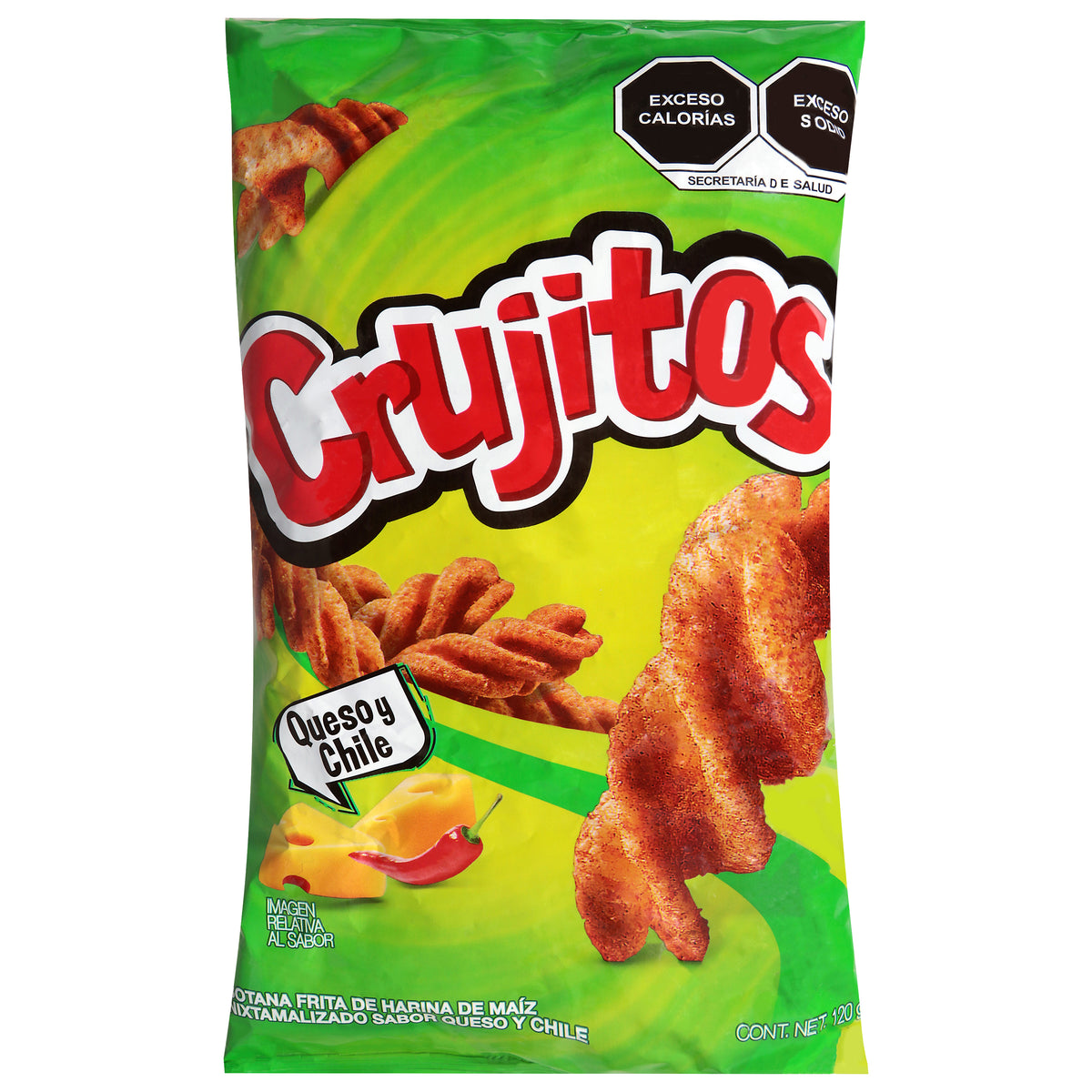 Crujitos Queso Chile Corn Snack 120 g