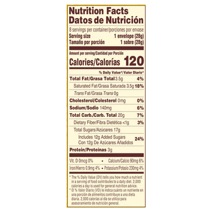 Mezcla instantánea para bebida de chocolate caliente estilo mexicano Abuelita 8 oz.
