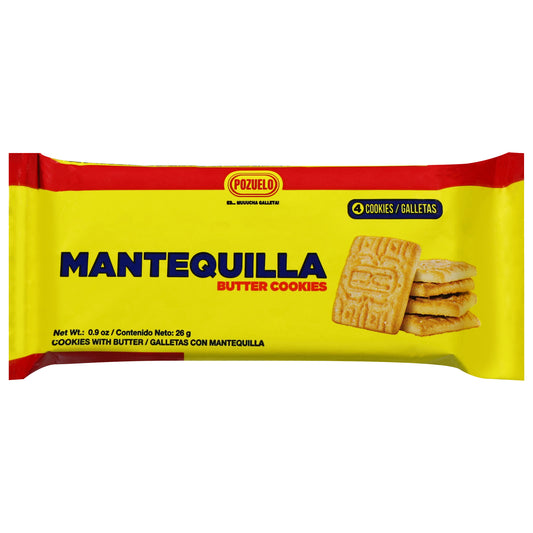 Galletas de mantequilla Pozuelo 4 unidades