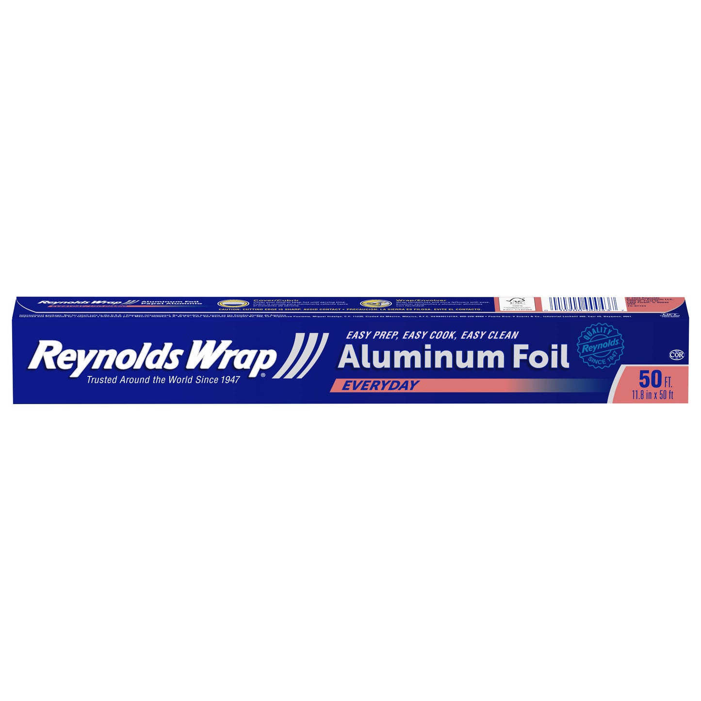 Papel de aluminio Reynolds Wrap Everyday de 50 pies (1 unidad)