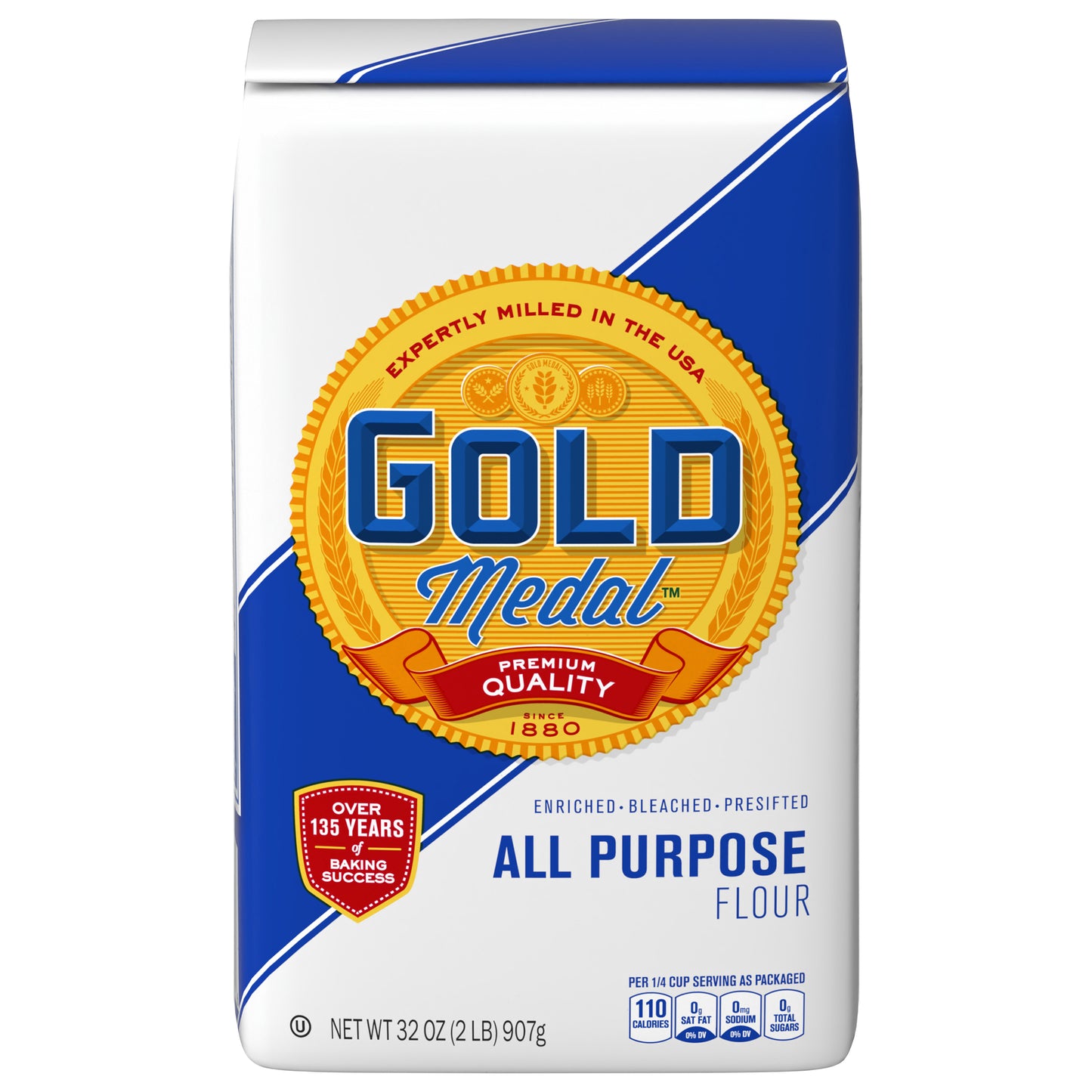 Harina multiusos Gold Medal, 2 libras.