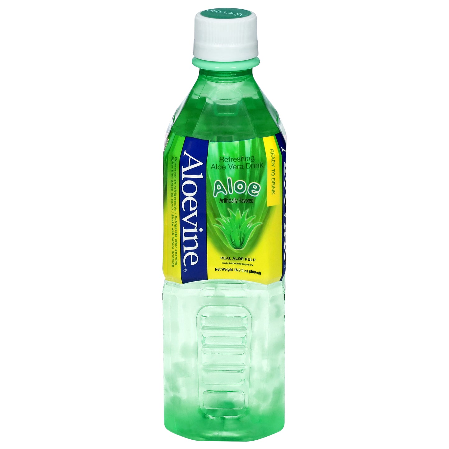 Bebida refrescante de aloe vera Aloevine de 16.9 onzas líquidas