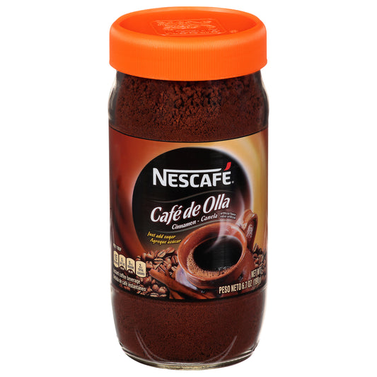 Nescafé Instantáneo Canela Café De Olla Café 6.7 oz