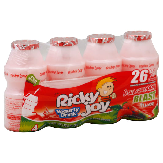 Bebida de yogur Ricky Joy 4 unidades