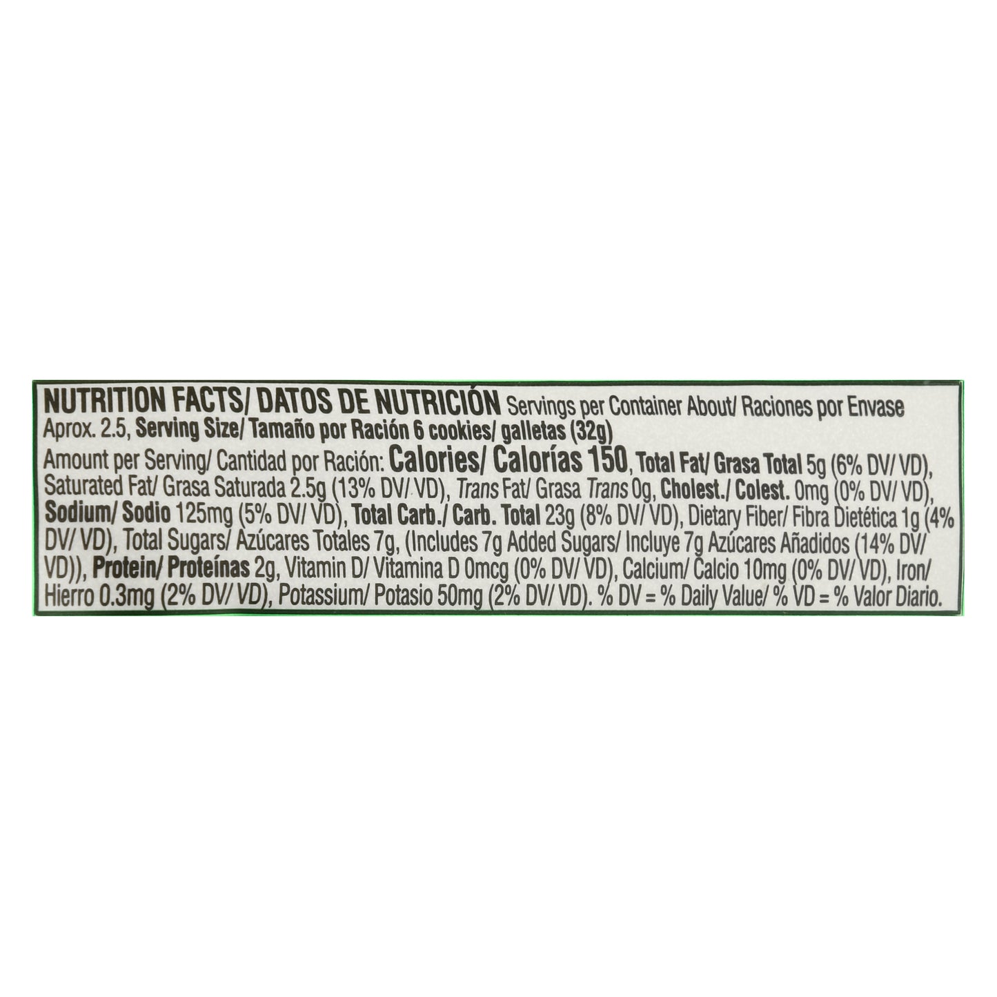 Goya Palmeritas Cookies 3 oz