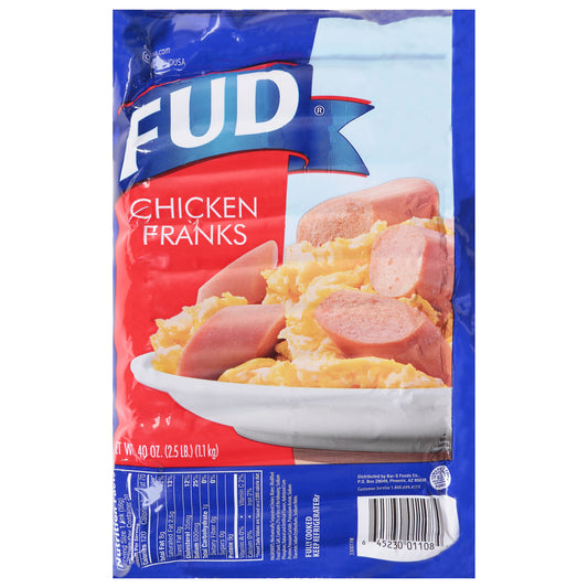 Salchichas de pollo FUD de 40 onzas
