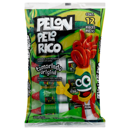 Pelon Pelo Rico Original Tamarindo 12 unidades