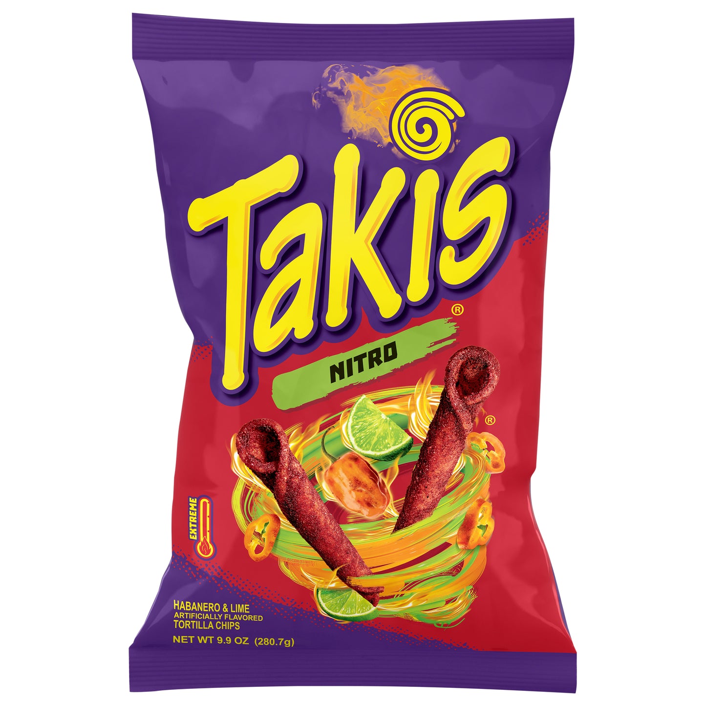 Chips de tortilla Takis Extreme Nitro 9.9 oz