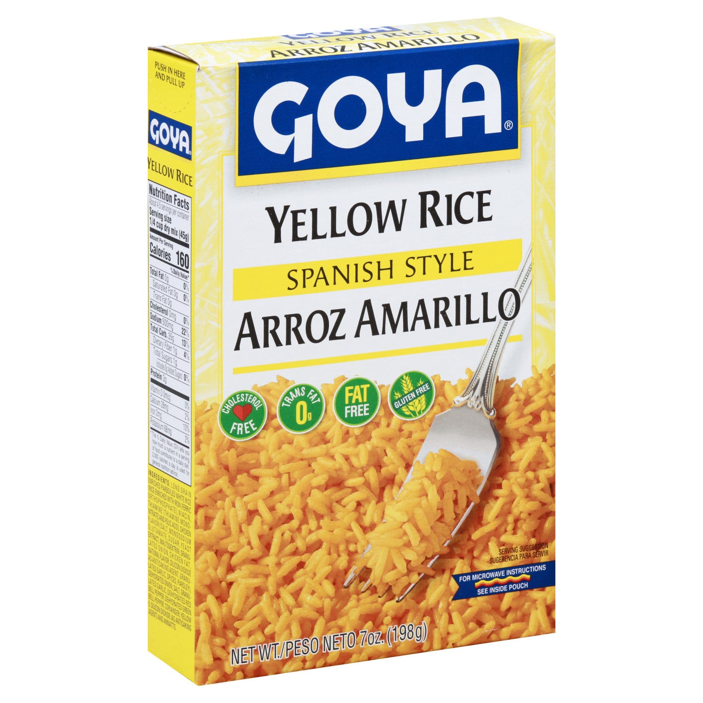 Arroz amarillo Goya de 7 onzas